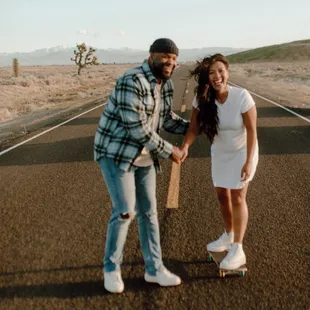 Desert couples photo