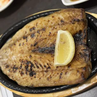 grilled fish, fish, food, seafood, grilled seafood