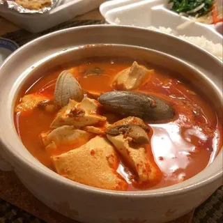 Combination Soft Tofu Soup