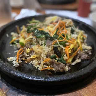 Beef Bibimbap (tasty!!)