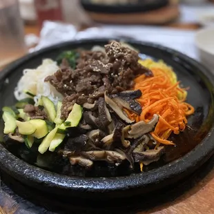 Beef Bibimbap (tasty!!)