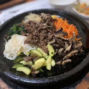 Beef Bibimbap (tasty!!)