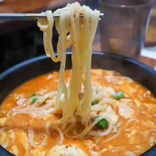 Soondubu Kalguksu (Noodle) @tiffhuangry