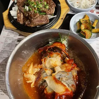 Galbi Combo Dinner