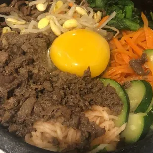 Vegetable Bi Bim Bap
