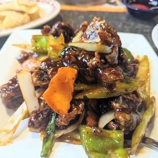 Crispy Szechuan Beef...Yummy!