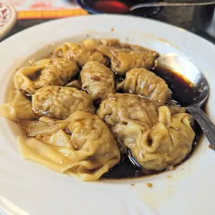 Spicy Jade Wontons