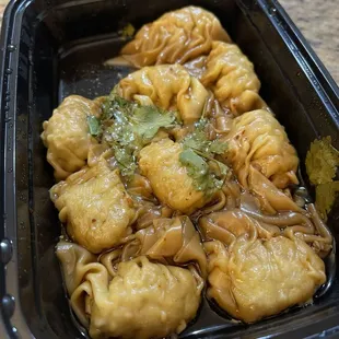 Spicy Jade Wontons