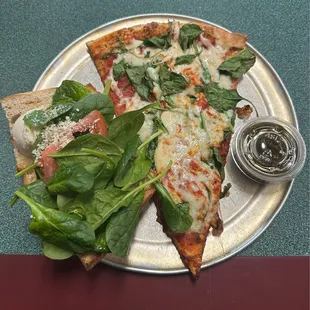 Caprese Sub, Pizza Slice