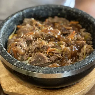 Bulgolgi stone bowl bimimbap