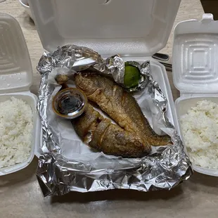 Grilled Yellow Croaker