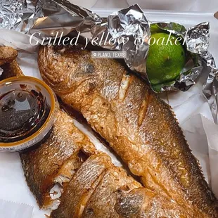 Grilled Yellow Croaker