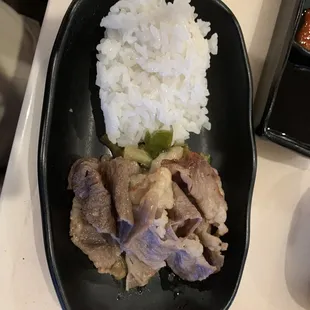 Soy Garlic Sliced Pork