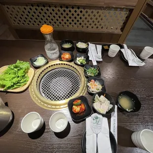 Small side dishes, panchan