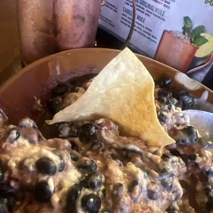 Their World Famous Chipotle Raspberry &amp; Black Bean Dip is FIREEEEEE