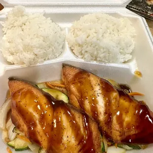Salmon Teriyaki