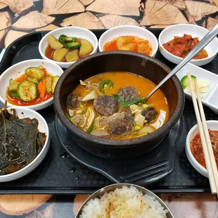 Soondae Soup