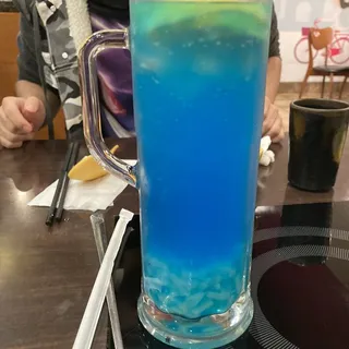 DD13. Blue Lychee Soda / / Soda vi xanh