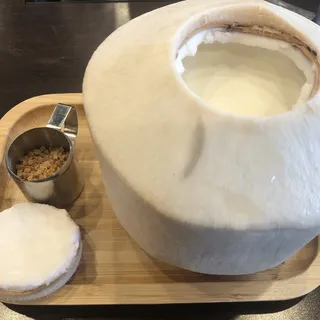 DD24. Young Coconut Pudding / / Pudding da ti