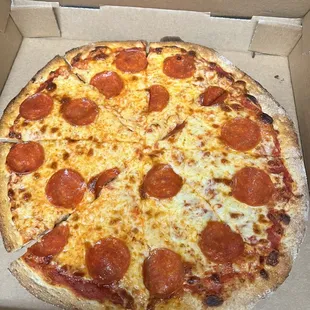 Pepperoni pizza