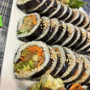 sushi and sashimi, food