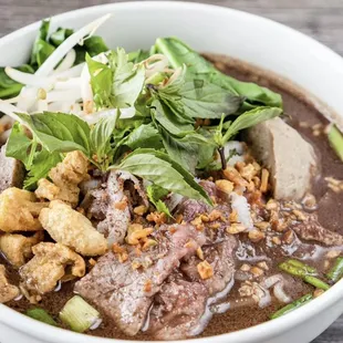 Thai boat noodle