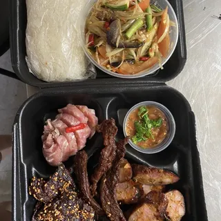 Laos famous plate