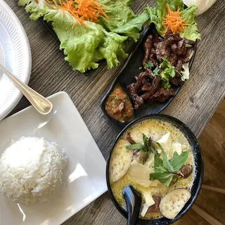 Green curry (VEGAN)