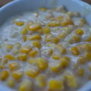 coconut creamed corn / salee