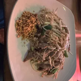 Beef pad Thai