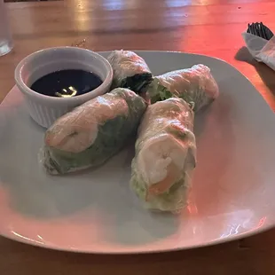 Fresh rolls- shrimp