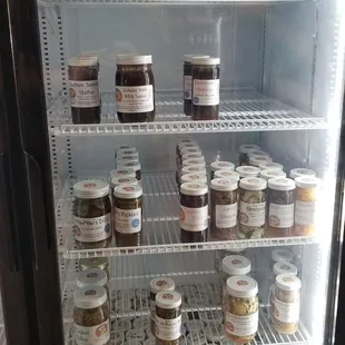 More pickles and jam