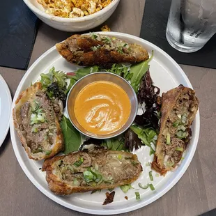 Cheesesteak Egg Rolls