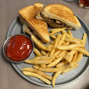 Duck Patty Melt