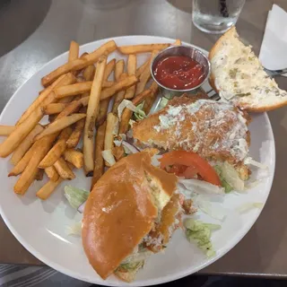 fried grouper sandwich