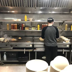 interior, sushi and sashimi