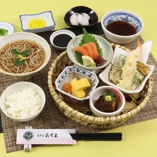 Soba Azuma Signature Dish "Azuma Gozen"