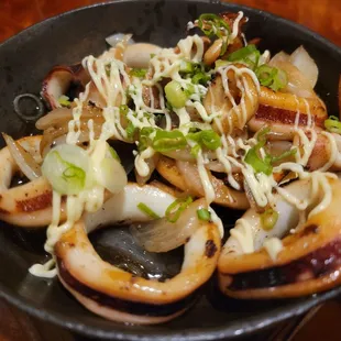 Sauteed butter squid!