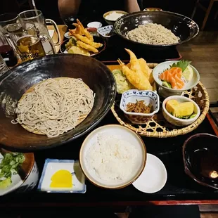 Azuma Gozen with medium soba portion