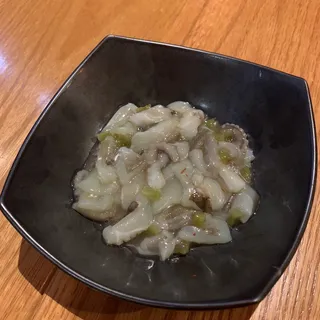 Fresh Octopus and Wasabi