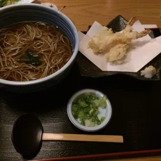 Shrimp Tempura and Soba