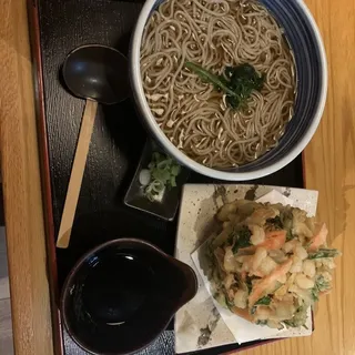 Vegetable Tempura and Soba