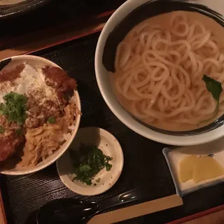 Pork Cutlet Egg Bowl