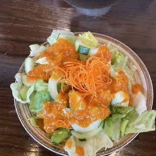Ginger salad