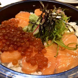 Salmon Ikura Don
