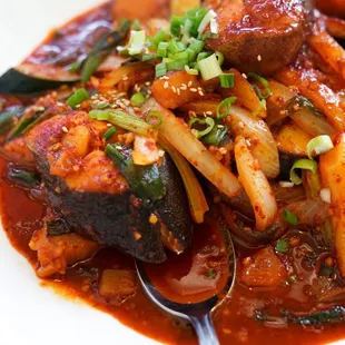 Braised Black Cod was the saving grace of this entire meal. This dish was well seasoned and the fish was well cooked.