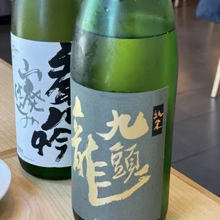 drink, sushi and sashimi