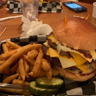 Double Sobelman Burger - amazing