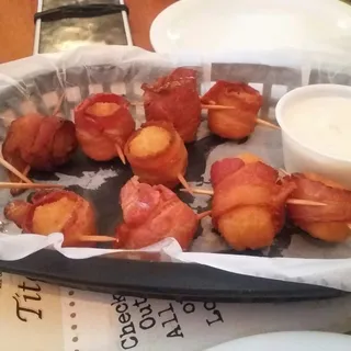Bacon Wrapped Jalapeno Cheeseballs