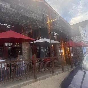 Outside patio